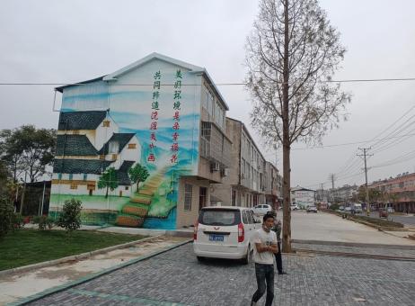 兰坪墙绘的制作流程