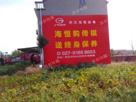 兰坪墙体广告影响褪色的因素