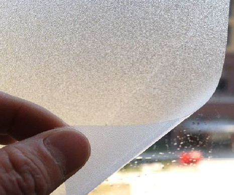 兰坪玻璃门外面粘广告用什么材料好？