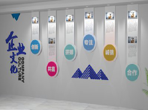 兰坪企业文化墙需要传递什么办公文化？
