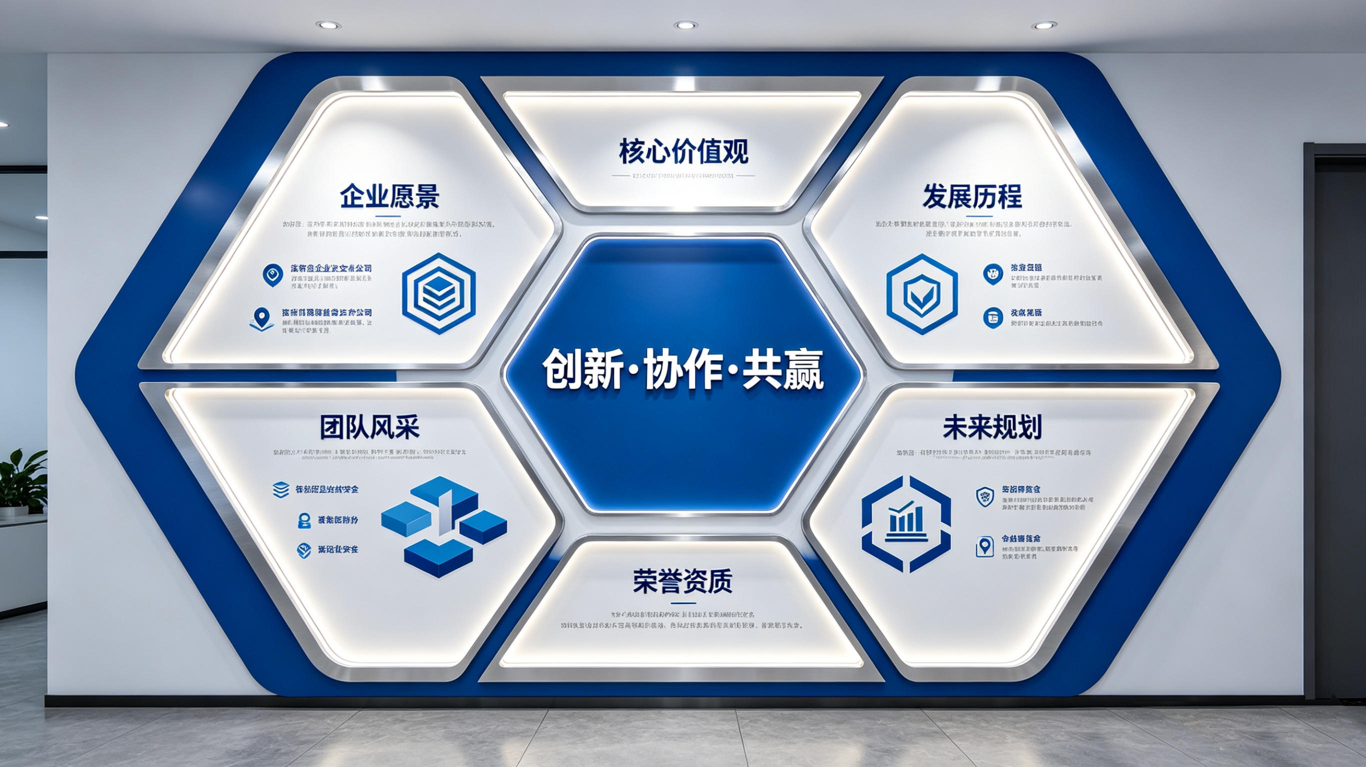 兰坪企业文化墙六边形避坑指南（新手常犯5个错误）